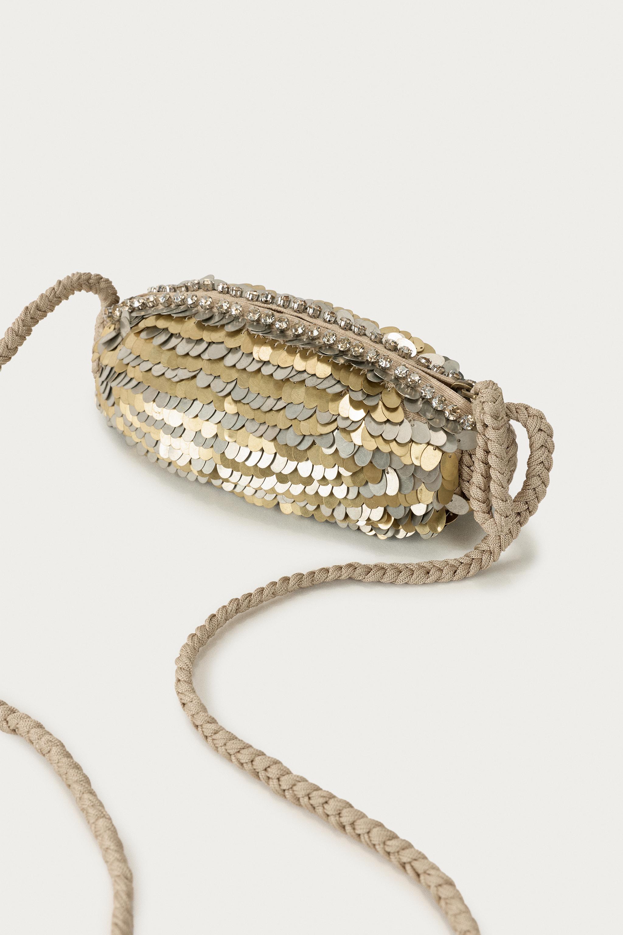 MARISA BERENSON X ZARA APPLIQUÉ BAG